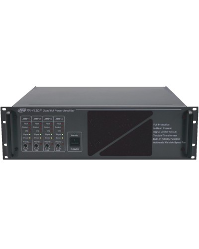 PA-412DP. Усилитель мощности 4-х канальный 4х120 Вт, 100 В. JDM в Реутове