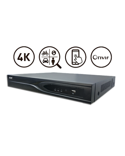KN-CORE36/2-4K-AI. Видеорегистратор IP 36-канальный. KENO в Реутове