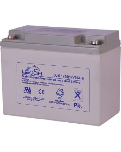LEOCH DJM 1250. Аккумулятор герметичный свинцово-кислотный. LEOCH в Реутове