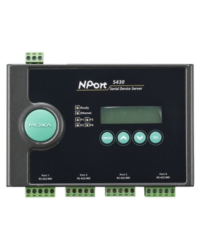 NPort 5430. 4-портовый асинхронный сервер. MOXA в Реутове