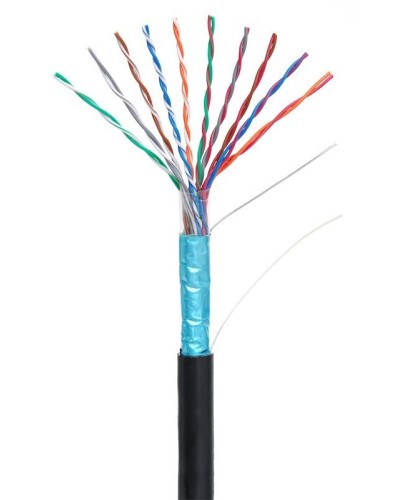 F/UTP 10pair, Cat5, Out, PE (EC-UF010-5-PE-BK-3). Кабель «витая пара» (LAN) для структурированных систем связи. NETLAN в Реутове