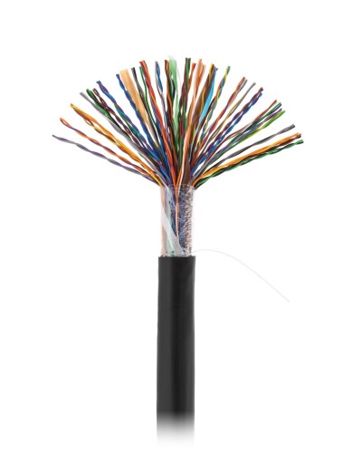 U/UTP 50pair, Cat5, Out, PE (EC-UU050-5-PE-BK-3). Кабель «витая пара» (LAN) для структурированных систем связи. NETLAN в Реутове