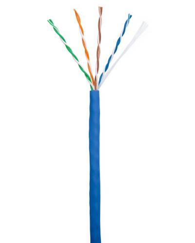 U/UTP 4pair, Cat5e, In, PVC (EC-UU004-5E-PVC-BL). Кабель «витая пара» (LAN) для структурированных систем связи. NETLAN в Реутове