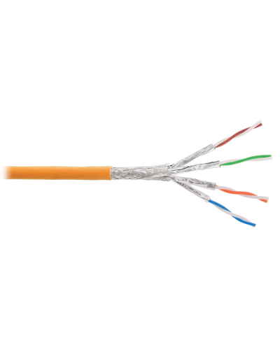 S/FTP, 4pair, Cat.6a, Solid, In, LSZH (NKL 9355C-OR). Кабель «витая пара» (LAN) для структурированных систем связи. NIKOLAN в Реутове