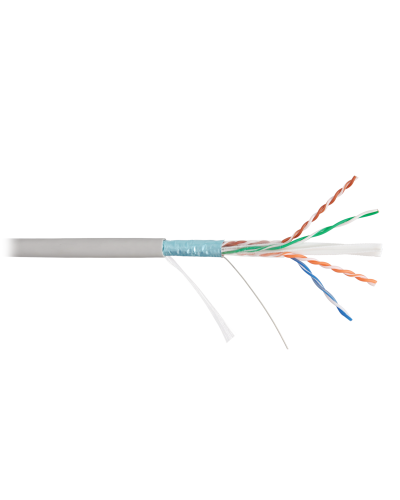 F/UTP 4pair, Cat6a, Solid, In, нг(А)-HF (NMC 4255C-GY). Кабель «витая пара» (LAN) для структурированных систем связи. NIKOMAX в Реутове