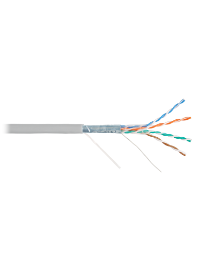 F/UTP 4pair, Cat5e, Solid, In, нг(А)-HF (NMC 4200C-GY). Кабель «витая пара» (LAN) для структурированных систем связи. NIKOMAX в Реутове
