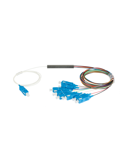 NMF-SPP1X8A1-SCU-M. Сплиттер планарный 1x8, 9/125мкм, SC/UPC, 0.9 мм. NIKOMAX в Реутове
