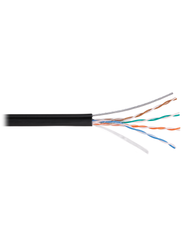 U/UTP 4pair, Cat5e, Solid, Out, SW, PVC (NMC 4805B-BK). Кабель «витая пара» (LAN) для структурированных систем связи. NIKOMAX в Реутове