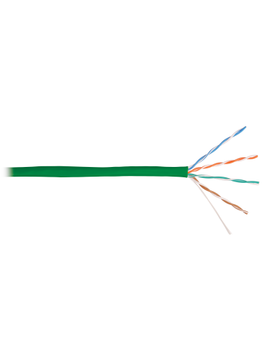 U/UTP 4pair, Cat5e, Solid, In, нг(А)-HF (NMC 9100C-GN). Кабель «витая пара» (LAN) для структурированных систем связи. NIKOMAX в Реутове