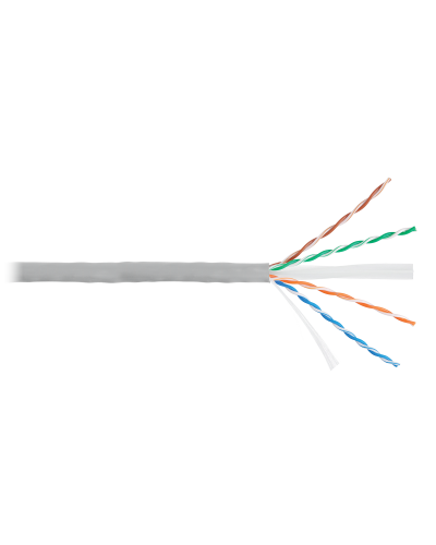 U/UTP 4pair, Cat6, Solid, In, PVC (NMC 2140A-GY). Кабель «витая пара» (LAN) для структурированных систем связи. NIKOMAX в Реутове