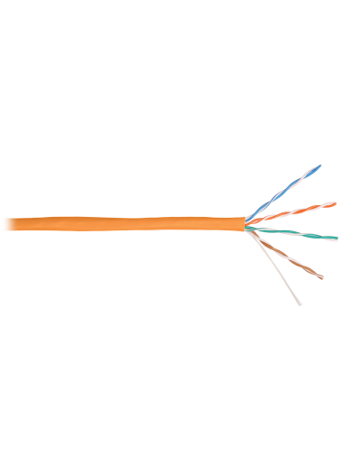 U/UTP 4pair, Cat5e, Solid, In, нг(А)-HF (NMC 4100C-OR). Кабель «витая пара» (LAN) для структурированных систем связи. NIKOMAX в Реутове