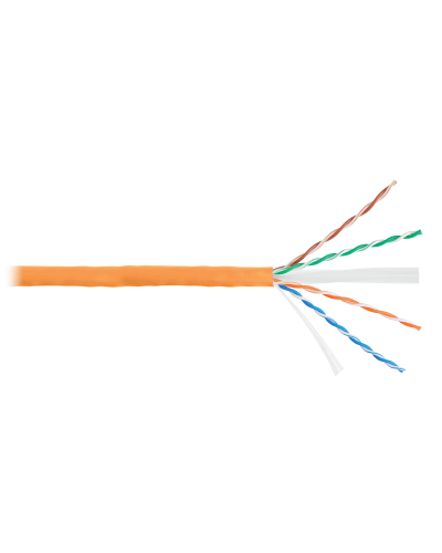 U/UTP 4pair, Cat6, Solid, In, нг(А)-HF (NMC 2140C-OR). Кабель «витая пара» (LAN) для структурированных систем связи. NIKOMAX в Реутове