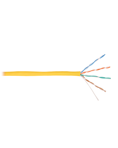 U/UTP 4pair, Cat5e, Solid, In, нг(А)-HF (NMC 4100C-YL). Кабель «витая пара» (LAN) для структурированных систем связи. NIKOMAX в Реутове