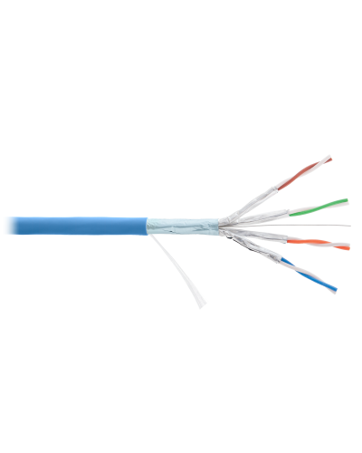 F/FTP 4pair, Cat6a, Solid, In, нг(А)-HF (NMC 4355C-IB). Кабель «витая пара» (LAN) для структурированных систем связи. NIKOMAX в Реутове