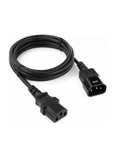 NTSS-PC13145 C13-С14 проводник.:3х1мм2 3м 220/250В 10А черный. Кабель питания. NTSS в Реутове