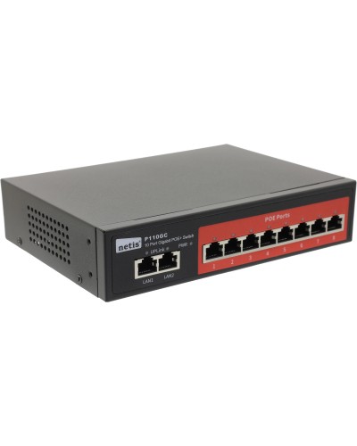 Netis P110GC. Коммутатор сетевой PoE неуправляемый. Netis в Реутове