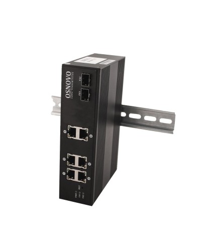 SW-8062/IC. Промышленный PoE коммутатор Gigabit Ethernet на 8 портов. OSNOVO в Реутове