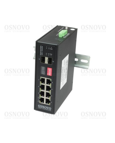 SW-80802/I(Port 90W, 300W). Коммутатор с PoE. OSNOVO в Реутове