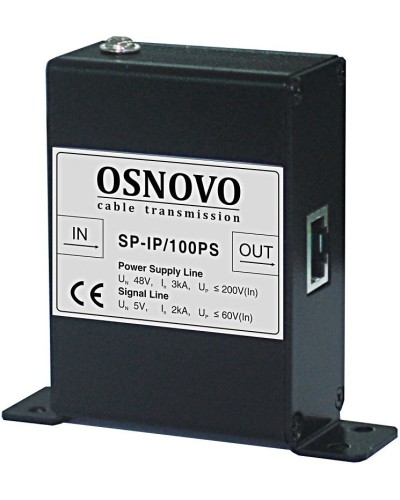 SP-IP/100PS. Устройство грозозащиты цепей Ethernet. OSNOVO в Реутове