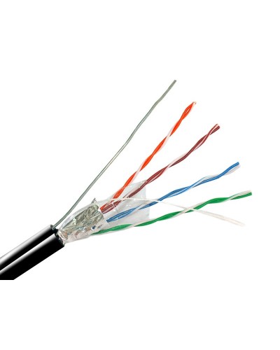 FTP-5e 4х2х0.51 Cu (outdoor) С ТРОСОМ. Кабель «витая пара» (LAN) для структурированных систем связи. Optimus в Реутове