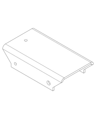 PERCo-MB-16.8. Накладка прямая верхняя. PERCo в Реутове