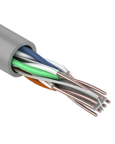 U/UTP 4PR 23AWG, CCA, CAT6, PVC, 305м. PROconnect (01-0047-3). Кабель «витая пара» (LAN) для структурированных систем связи. PROCONNECT в Реутове
