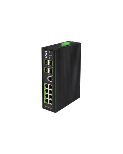 RVi-1NSIM8GP-4S. Коммутатор с питанием по PoE. RVi в Реутове