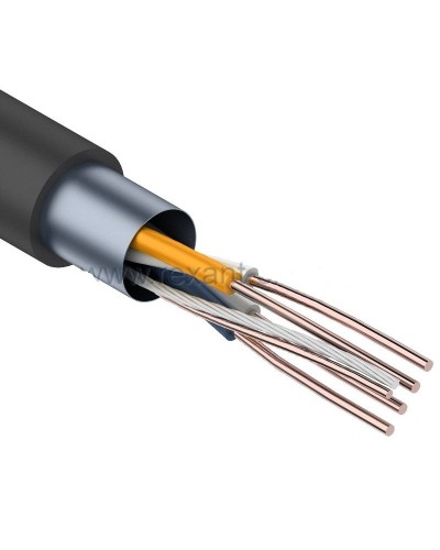 F/UTP, CAT 5e, PE, 2PR, 24AWG, OUTDOOR, SOLID, черный, 305м, REXANT (01-0124). Кабель «витая пара» (LAN) для структурированных систем связи. Rexant в Реутове