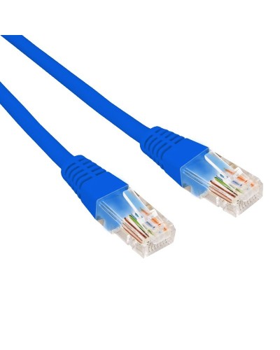 Патч-корд U/UTP CAT 6, RJ45-RJ45, 26AWG, LSZH, синий, 1.5м REXANT (02-0294-105). Патч-корд UTP. Rexant в Реутове