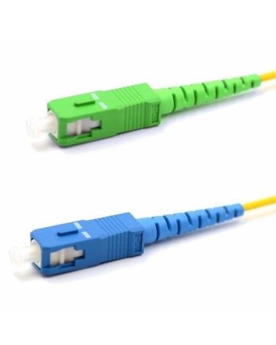 Патч-корд оптический переходной (SM), 9/125 (OS2), SC/APC-SC/UPC, (Simplex), LSZH, 10м REXANT (50-2062): Патч-корд оптический в Реутове