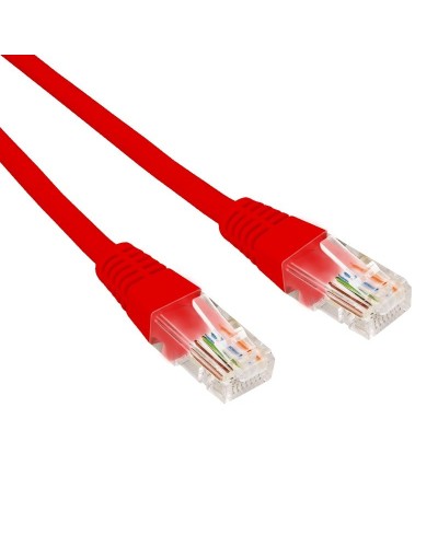 Патч-корд U/UTP CAT 6, RJ45-RJ45, 26AWG, LSZH, красный, 3м REXANT (02-0293-3). Патч-корд UTP. Rexant в Реутове