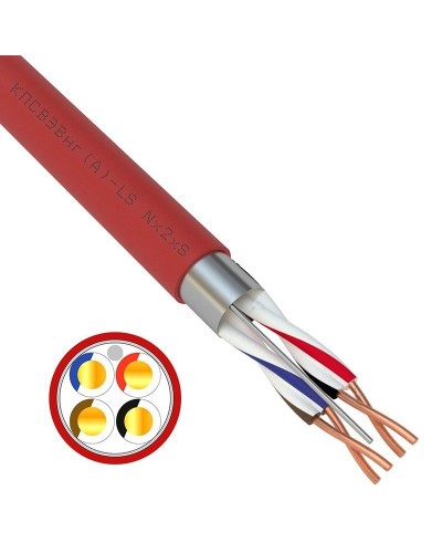 КПСВЭВнг(А)-LS 2х2х1,5 (01-4868-1)(REXANT). Кабель для систем пожарной и охранной сигнализации. Rexant в Реутове