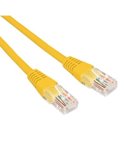 Патч-корд U/UTP CAT 6, RJ45-RJ45, 26AWG, LSZH, желтый, 3м REXANT (02-0295-3). Патч-корд UTP. Rexant в Реутове