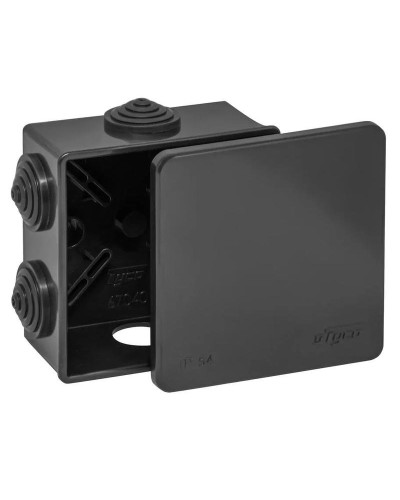 Коробка TYCO ОП 85х85х40мм УХЛ1 IP54 черный (67040Ч). Коробка распределительная. RuVinil в Реутове