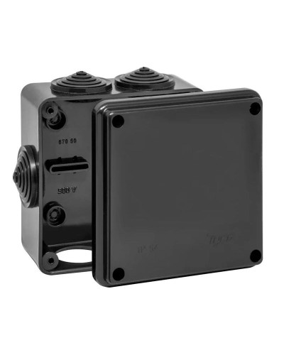 Коробка TYCO ОП 100х100х50мм УХЛ1 IP54 черный (67050Ч). Коробка распределительная. RuVinil в Реутове