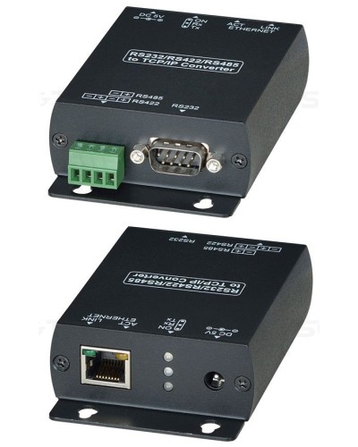 RS007. Преобразователь интерфейса RS485/RS422/RS232 в Ethernet. SC&T в Реутове
