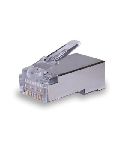 Коннекторы 8P8C FTP Cat.5e (RJ-45) 2pb (100шт) (10-0234). Разъем RJ-45. SUPRLAN в Реутове