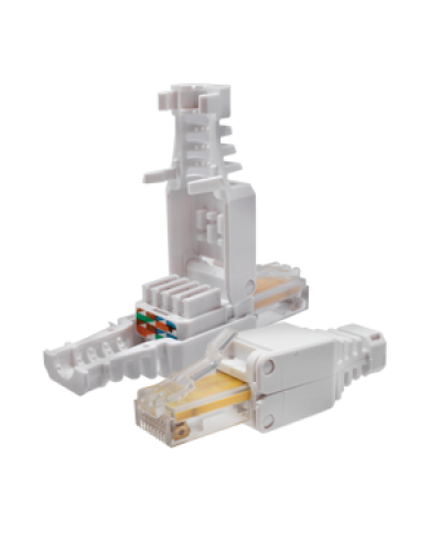 Коннектор 8P8C U/UTP Cat.5e (RJ-45) безинструментальный (10-0218). Разъем RJ-45. SUPRLAN в Реутове