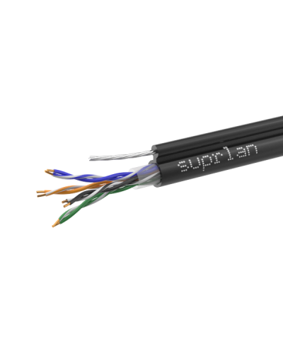 UTP Cat.5e 4x2xAWG24 Cu PE Outdoor T-FG8 (трос) Standard (01-0322-1). Кабель «витая пара» (LAN) для структурированных систем связи. SUPRLAN в Реутове