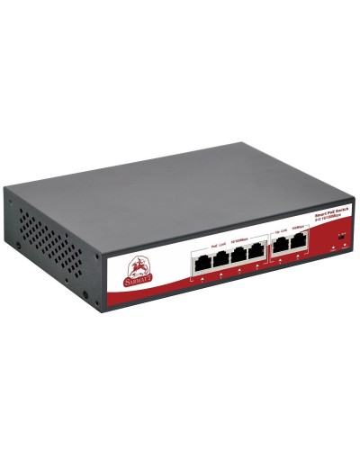 SR-PS0420FBL. Коммутатор с питанием по PoE. SarmatT в Реутове