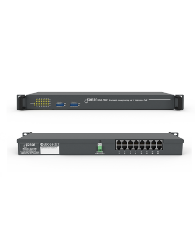SNA-1600. Коммутатор на 16 портов. Sonar в Реутове