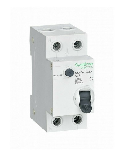City9 Set 1P+N С 32А 4.5kA 30мА A 230В (C9D55632). Автоматический выключатель дифференциального тока. Systeme Electric в Реутове
