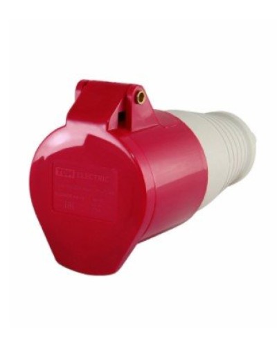 Розетка 214 переносная 3Р+РЕ 16А 380В IP44 (SQ0603-0011). Розетка. TDM ЕLECTRIC в Реутове
