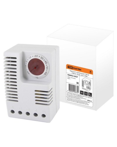 Термостат электронный ТЭН-02 230В (SQ0832-0027). Термостат. TDM ЕLECTRIC в Реутове