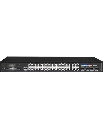 TR-NS24284C-400-24PoE. Коммутатор с PoE. Trassir в Реутове