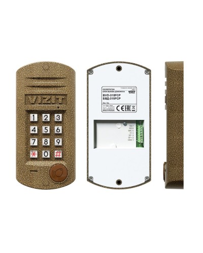 БВД-315FCP. Блок вызова домофона. VIZIT в Реутове