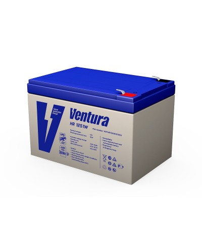 Ventura HR 1251W. Аккумулятор герметичный свинцово-кислотный. Ventura в Реутове