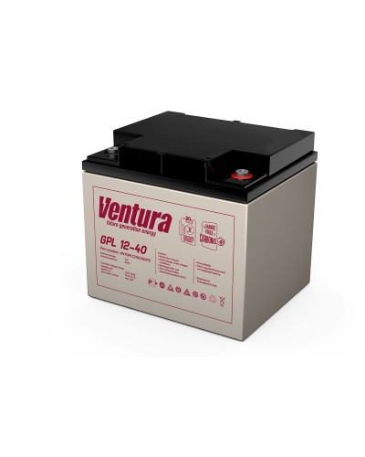 Ventura GPL 12-40. Аккумулятор герметичный свинцово-кислотный. Ventura в Реутове