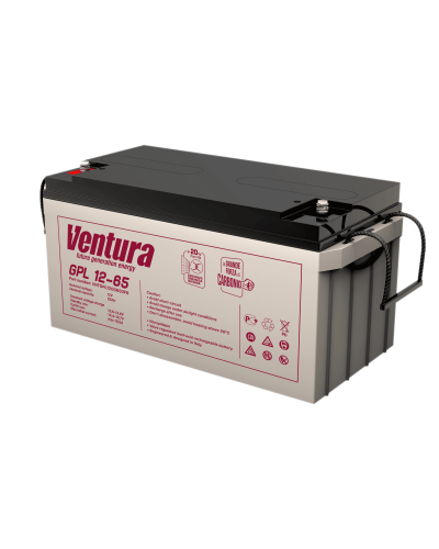Ventura GPL 12-65. Аккумулятор герметичный свинцово-кислотный. Ventura в Реутове