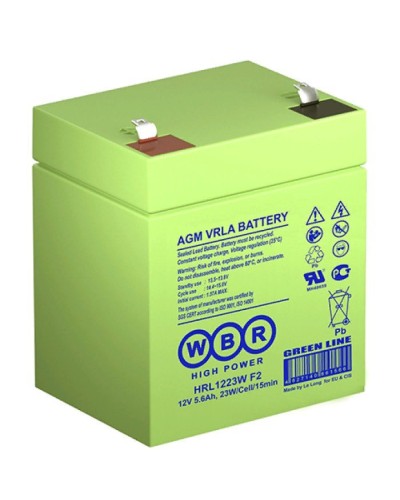 WBR HRL1223W F2. Аккумулятор герметичный свинцово-кислотный. WBR в Реутове